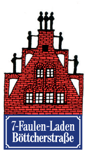 logo sieben faulen laden boettcherstrasse